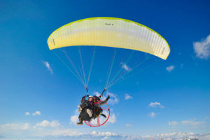 motor paraglider