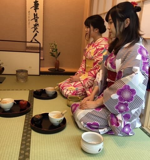 kimono and tea