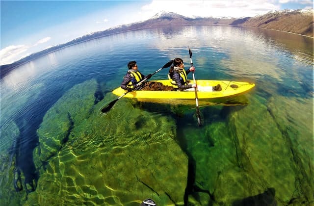 clear kayak