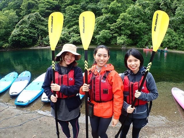 SUP in Furano