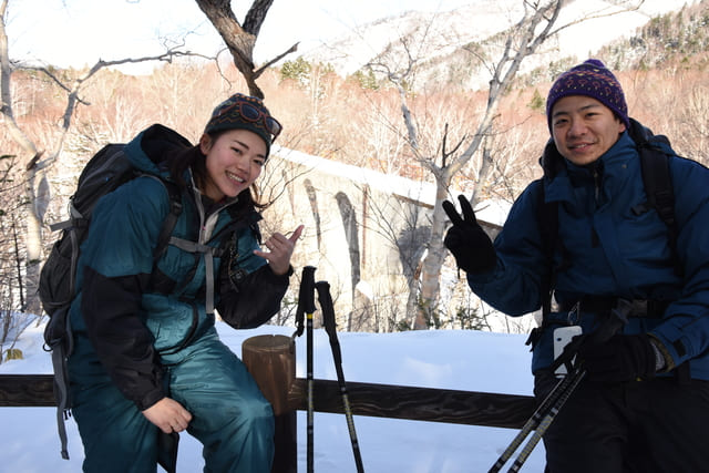 Snowshoeing in Tokachi