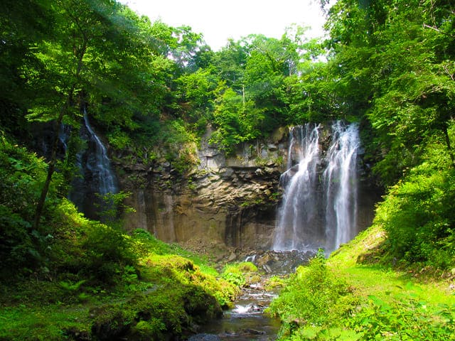 Ashiribetsu Falls National Takino Suzuran Hillside Park sapporo