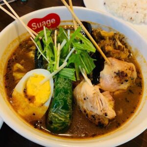 【札幌/スープカレー】素揚げされた素材が人気、「suage3」のスープカレー！