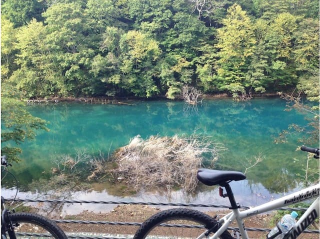 支笏湖サイクリング