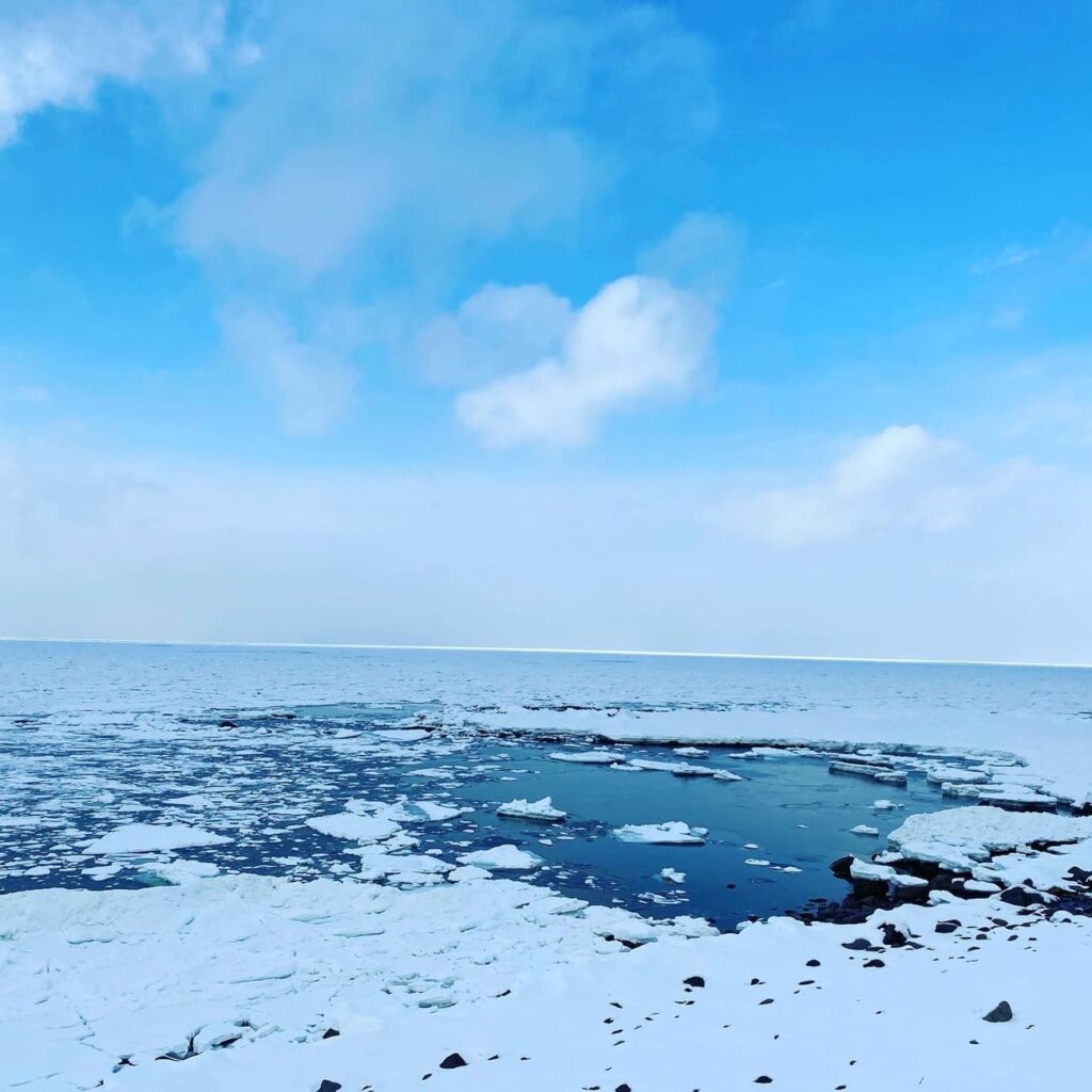 知床　流氷　ウォッチ